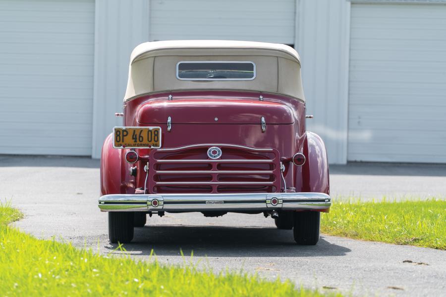  Packard 120 Convertible Sedan (997) 1936 года  (фото 15 из 17)